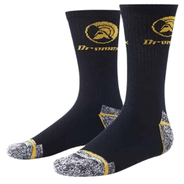 Dromex Black Workwear Socks