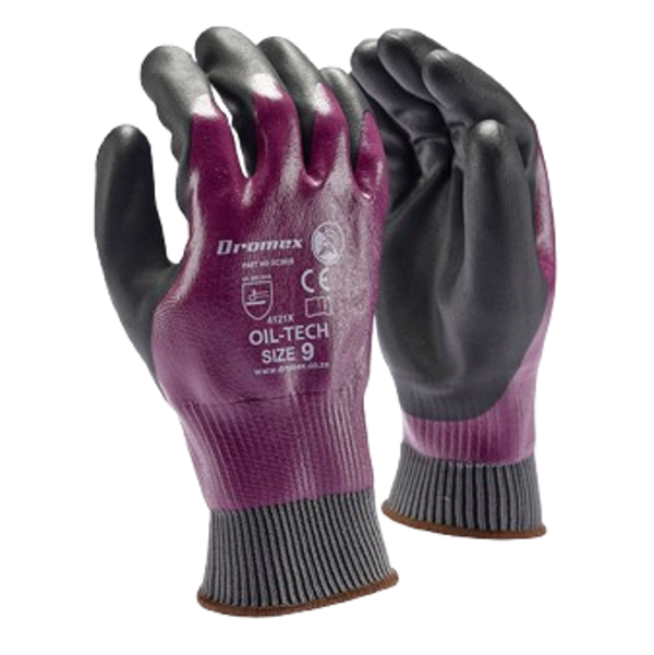 Dromex Synthetic Oil-Tech Knit Wrist Gloves