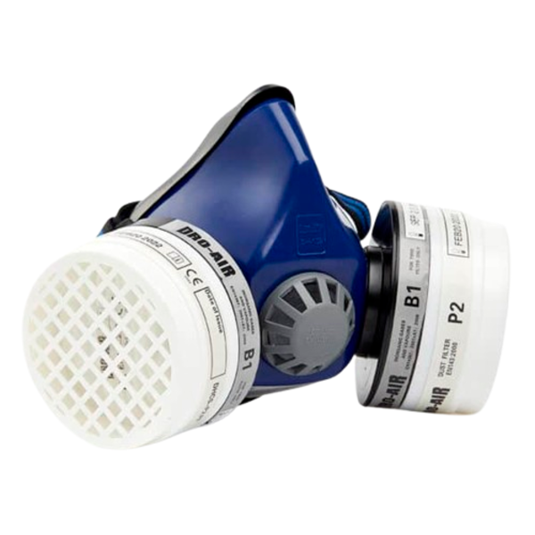 Dromex Reusable PVC Twin Half Mask