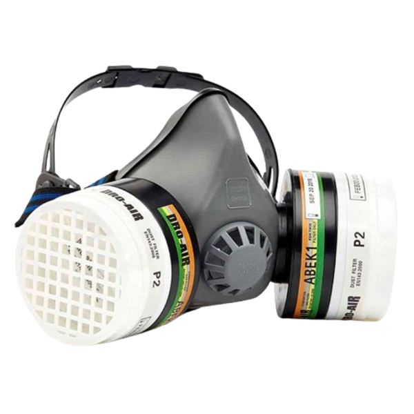 Dromex Reusable TPR Twin Half Mask