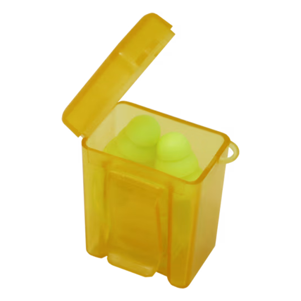 Dromex Green Mushroom Corded Re-Usable Boxed Earplug