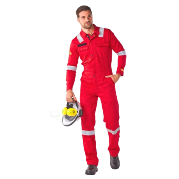 Dromex Red Poseidon Oil & Gas Boilersuit