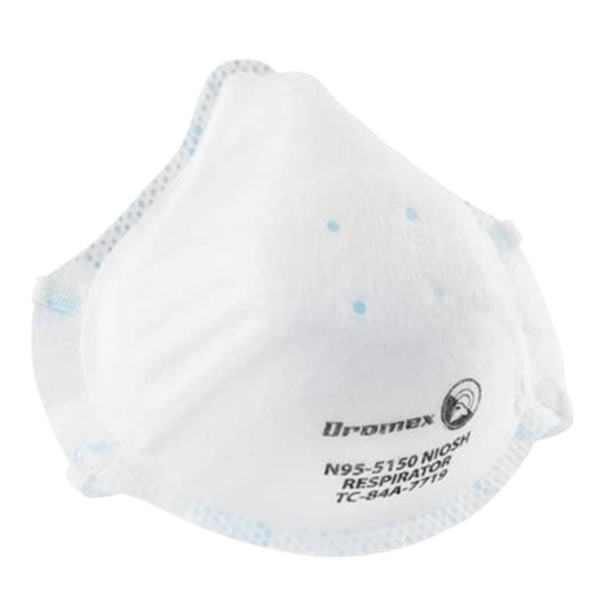 Dromex N95 Moulded Disposable Face Mask 20/Box